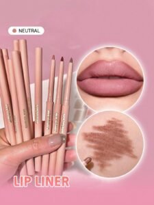 SHEGLAM So Lippy Lip Liner-Neutral Creamy Matte Lip Liner Pencil High Pigment Not Easy To Fade Silky Smooth Matte Contour Tint Lip Makeup Lip Combo Brand Beauty Makeup Face Paint Cosmetic For Women Girls Perfect For Winter Spring Ideal For Y2K Fancy Fashion Suitable For Birthday Gift Party Ready Best Color