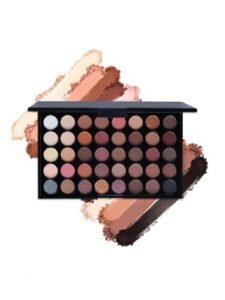 40-Color Eyeshadow Palette, Shimmer Pigment Eye Makeup Set For Party Or Stage Show