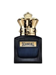 Jean Paul Gaultier Scandal Eau De Parfum Intense Spray For Men EDP Intense Perfume Perfumes 3.4oz/100ml Woody Aromatic Boyfriend Husband Father Brother Birthday Graduation Party Travel Camping Outdoors School Campus Trip Festivals Anniversary Office Winter Christmas Special Occasions, Party