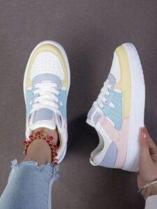 BAOLIANGXIONG Lady's Sneaker Walking Style Shoes Women's Casual Shoes Outdoor Multicolor Sneakers