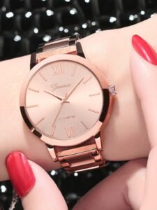 1pc Ladies Watch Minimalist Quartz Watch