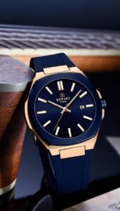 REWARD Men's Quartz Watch Business Fashion Style Timing Calendar Luminous Hands Multi-Functional Men Wristwatch High Quality Gift Classic Design Silicone Watch Band