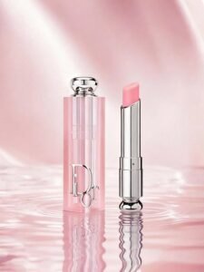 Christian Dior Lip Glow1.6g/0.05oz Sheer Pink Lip Balm​ #001 Moisturizes, Hydrates, And Smooths Fine Lip Lines​
