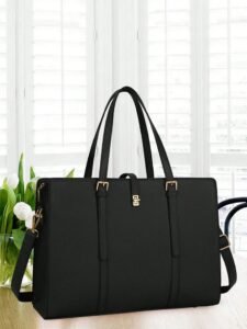 NEWHEY Large Shoulder Tote Bag Water Resistant Adjustable-Strap High-Capacity PU For Teen Girls Women College Students, White-Collar Perfect For School, College, Commute, Back To School Suitable For Teen Girls Women College Students, Rookies & White-Collar Workers, Perfect For Back To School, College, Middle School, High School, Work, Business, Commute, Business Casual Woman Bag Perfect For Office Business And Work, Work Bag Women, Ideal For Everyday Elegance & Special Occasions