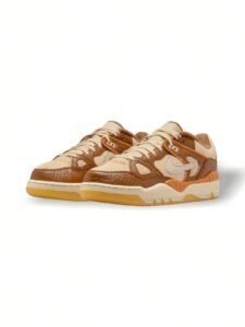 Nike X Nigo Air Force 3 Low SP Men's Sneakers Retro Low-Top Leather Durable Rubber Sole British Tan HQ0260-200