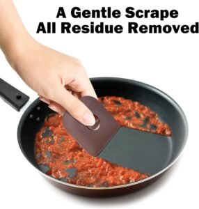 5-Piece Durable Pan Scraper Set – The Ultimate Non-Scratch Cleaning Tool