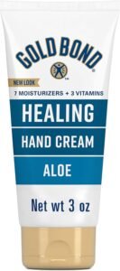 Gold Bond Healing Hand Cream with Aloe – Intensive Moisturizer for Dry to Extra Dry Skin (3 oz)