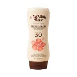 Hawaiian Tropic Sheer Touch Lotion Sunscreen – SPF 30 with Tropical Fragrance