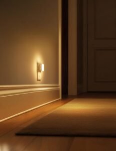 L LOHAS LED Plug-in Night Lights 2-Pack | Dusk to Dawn Auto Sensor | 3000K Soft White Night Light for Bedroom, Bathroom, Hallway & Kitchen