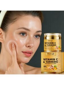 Turmeric Collagen Face Cream | Anti-Aging Moisturizer for Brightening, Firming & Fine Lines Reduction | Hydrating Whitening Face Cream