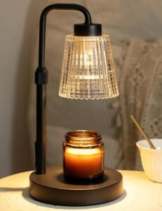 GODONLIF Candle Warmer Lamp with Timer | Wax Melt & Jar Candle Warmer | Home Decor Gift with 2 Bulbs